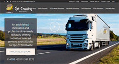 Desktop Screenshot of getcracking.ie